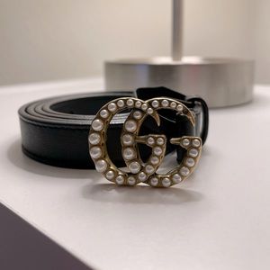 Gucci pearl belt